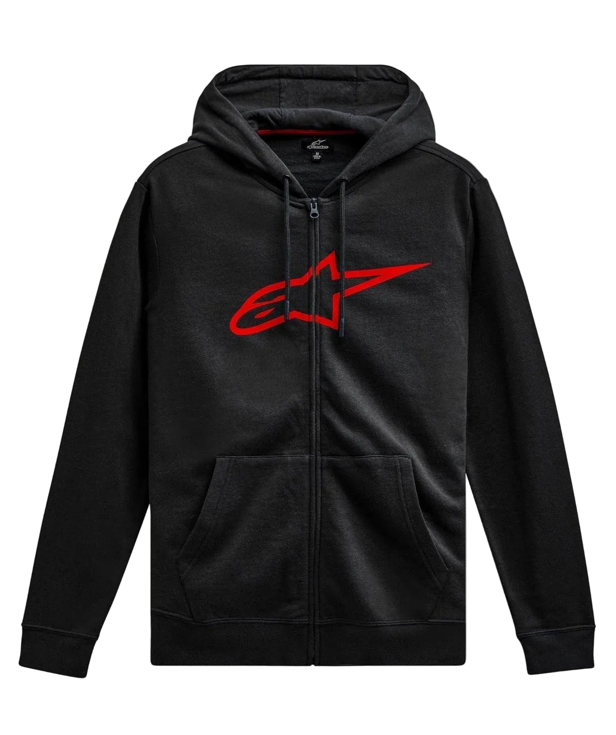 AGELESS ZIP HOODIE V3 BLACK/RED