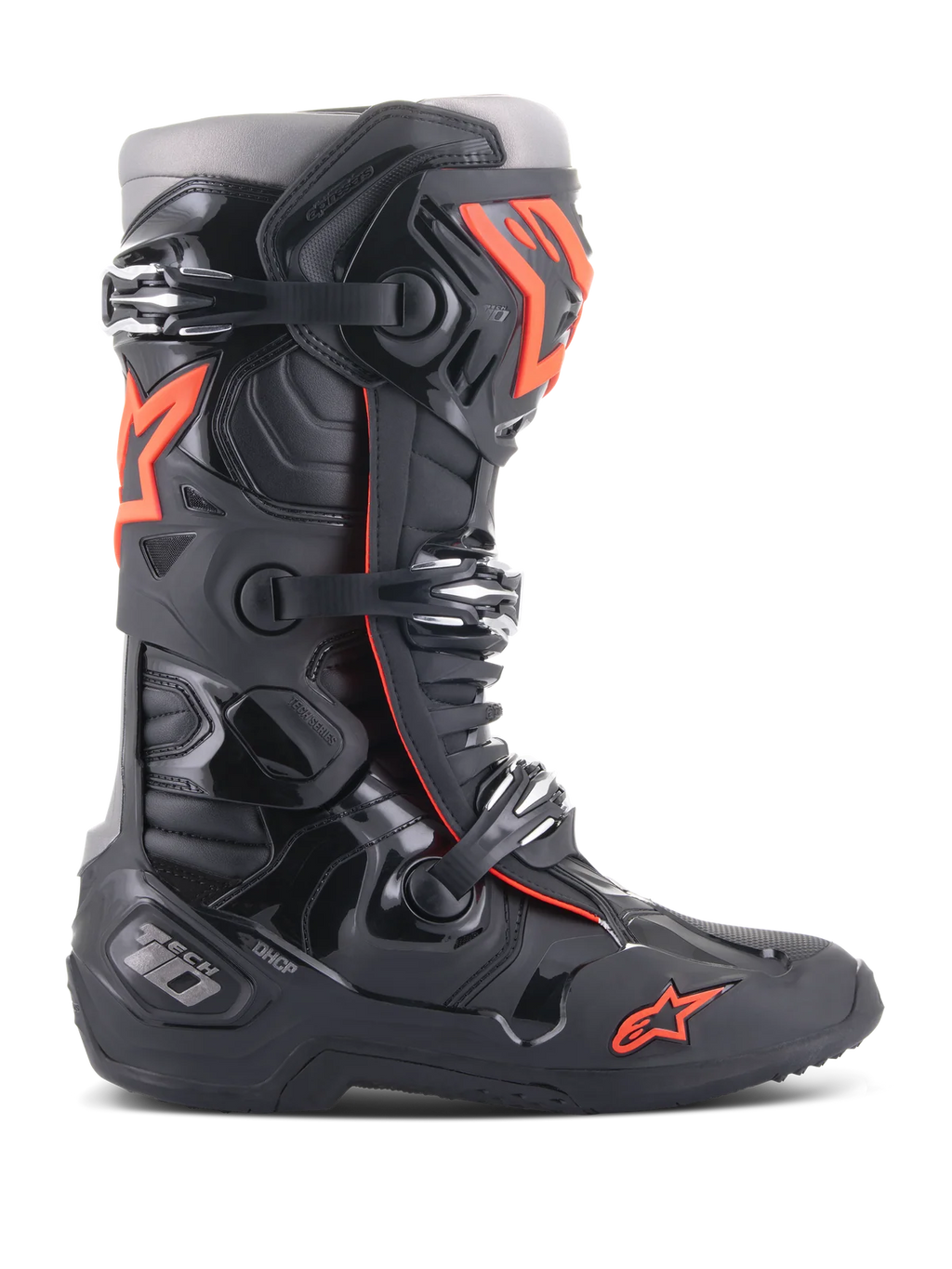 TECH-10 BLACK RED FLUO