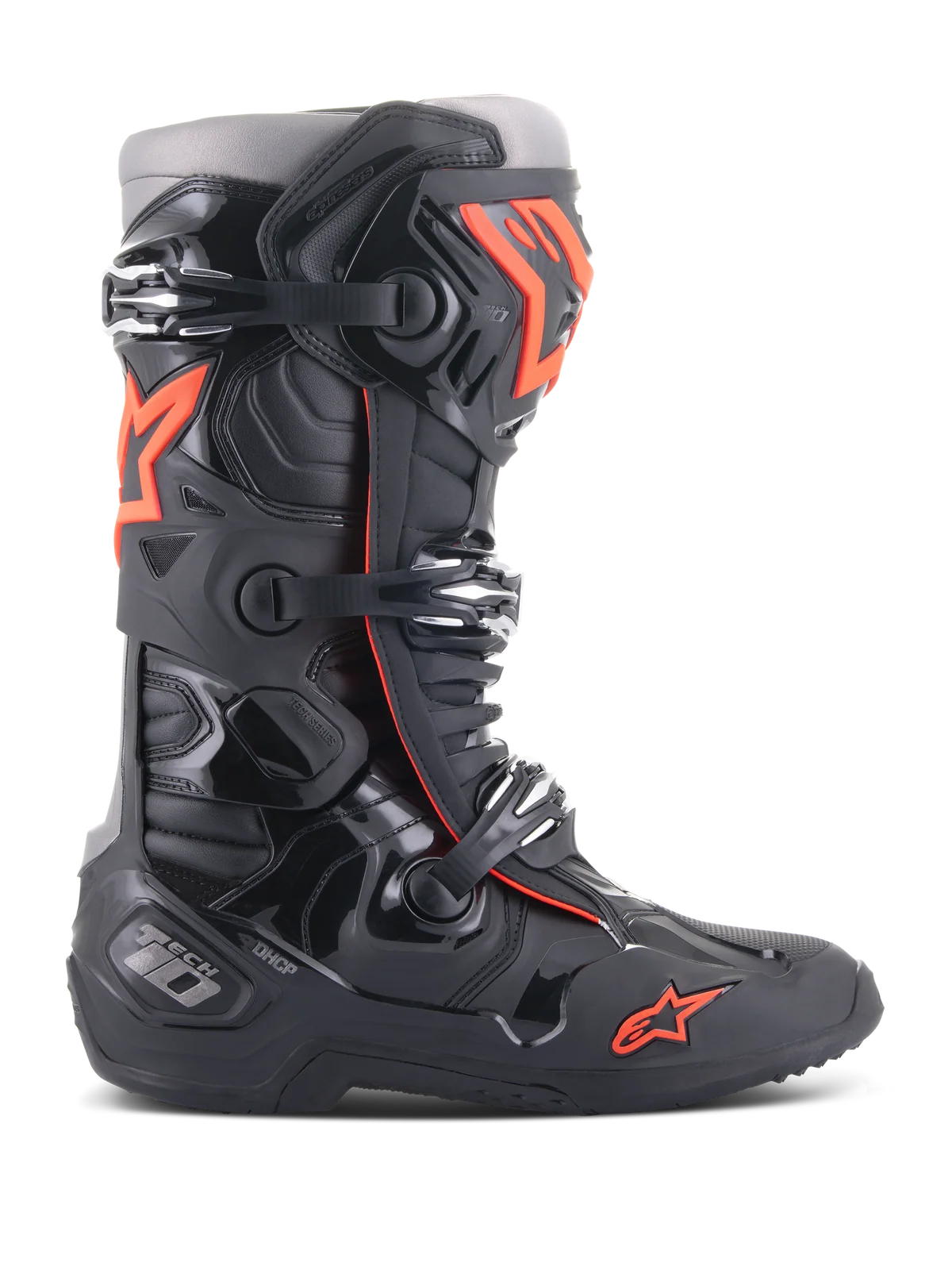 TECH-10 BLACK RED FLUO