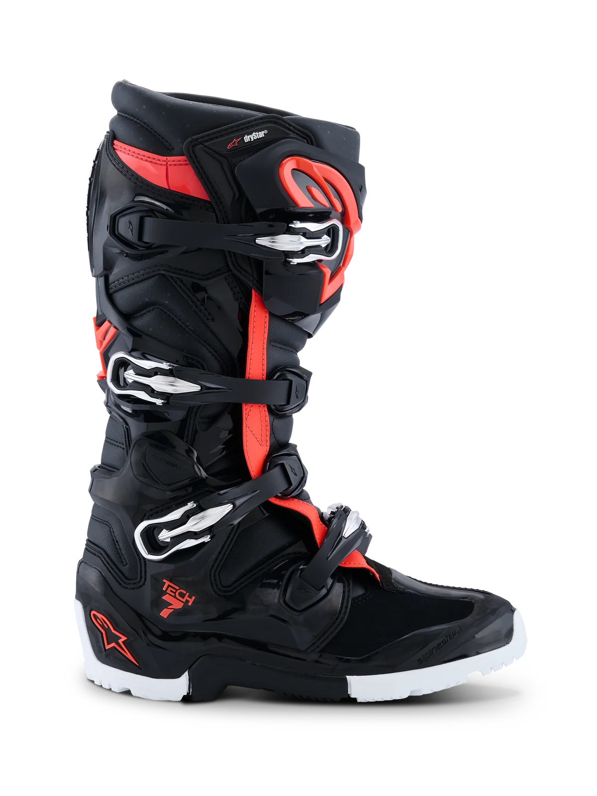 TECH 7 ENDURO DRYSTAR RED BLACK WHITE