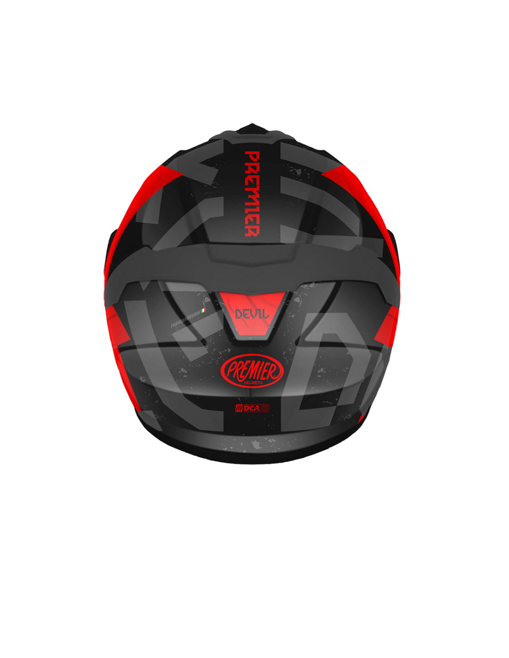PREMIER DEVIL TP17BM NERO OPACO ROSSO