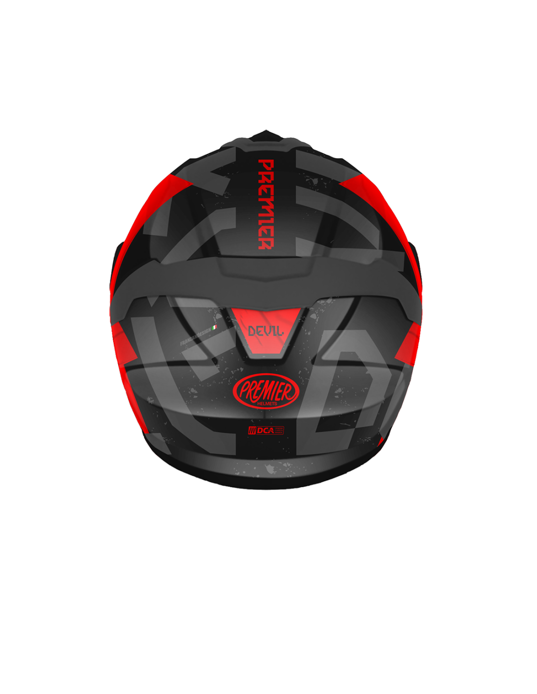 PREMIER DEVIL TP17BM NERO OPACO ROSSO