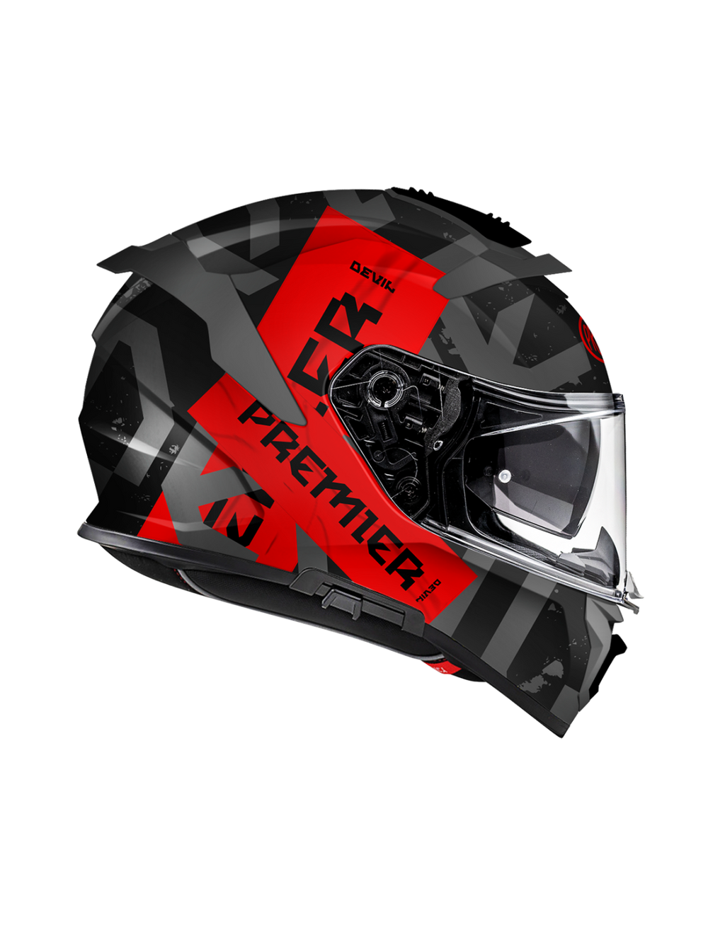 PREMIER DEVIL TP17BM NERO OPACO ROSSO