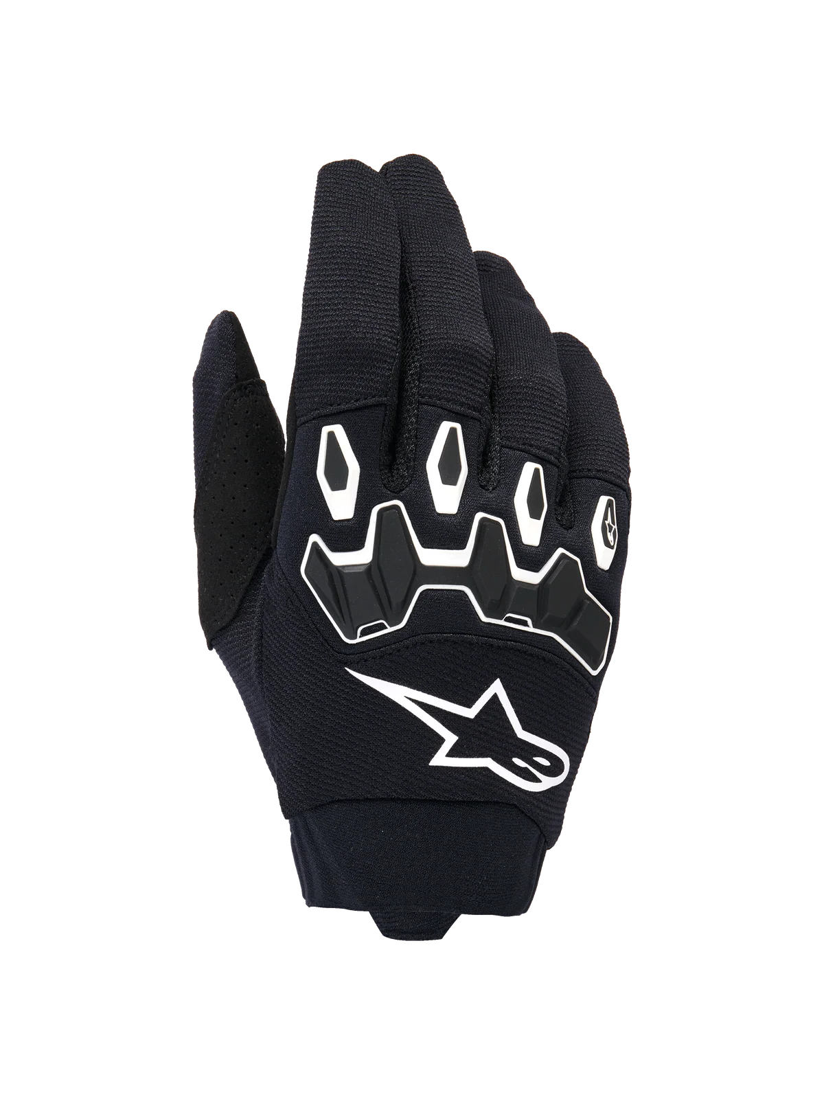 FULL BORE V2 GLOVES BLACK WHITE