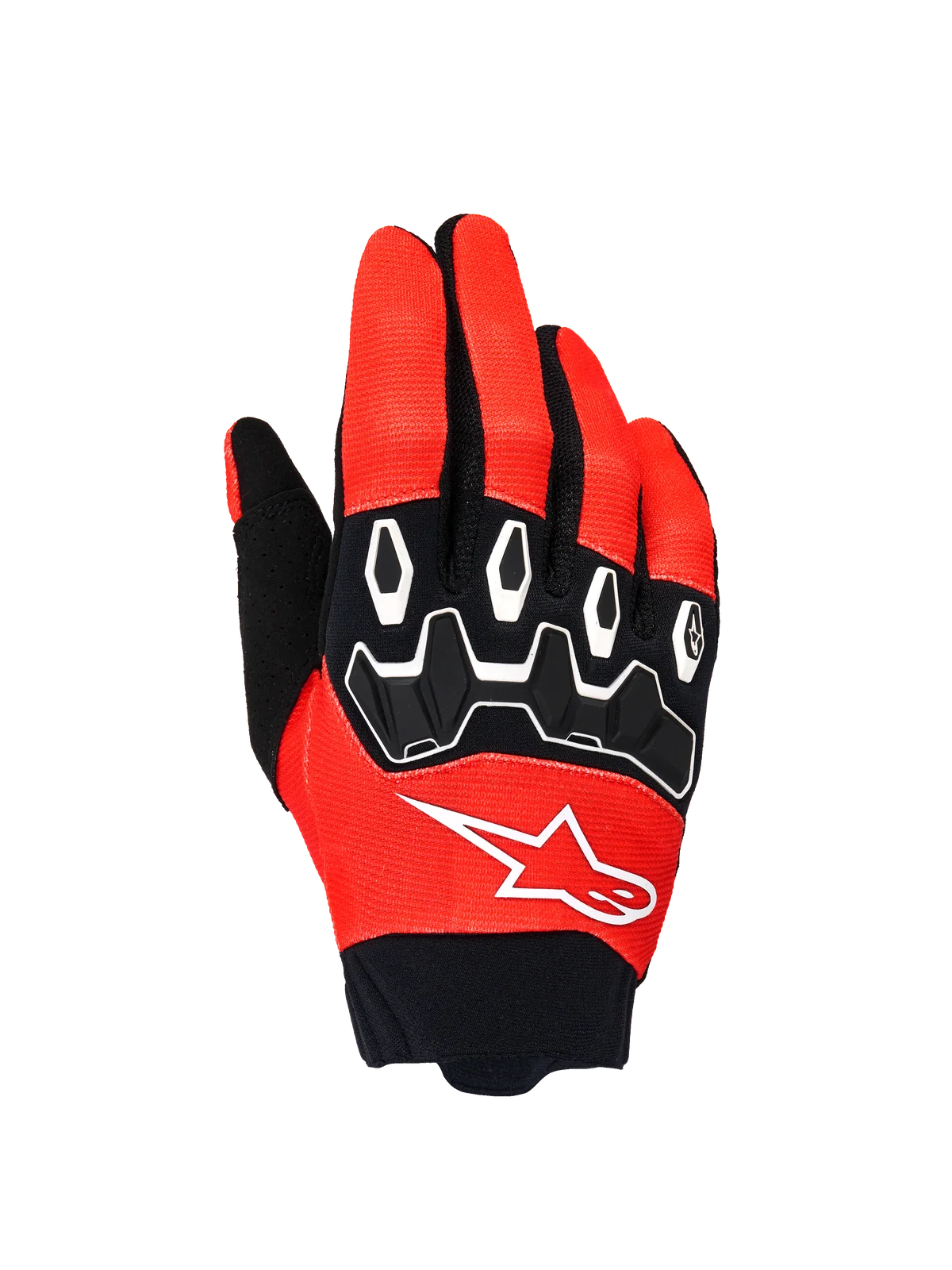 FULL BORE V2 GLOVES BRHT RED BLK