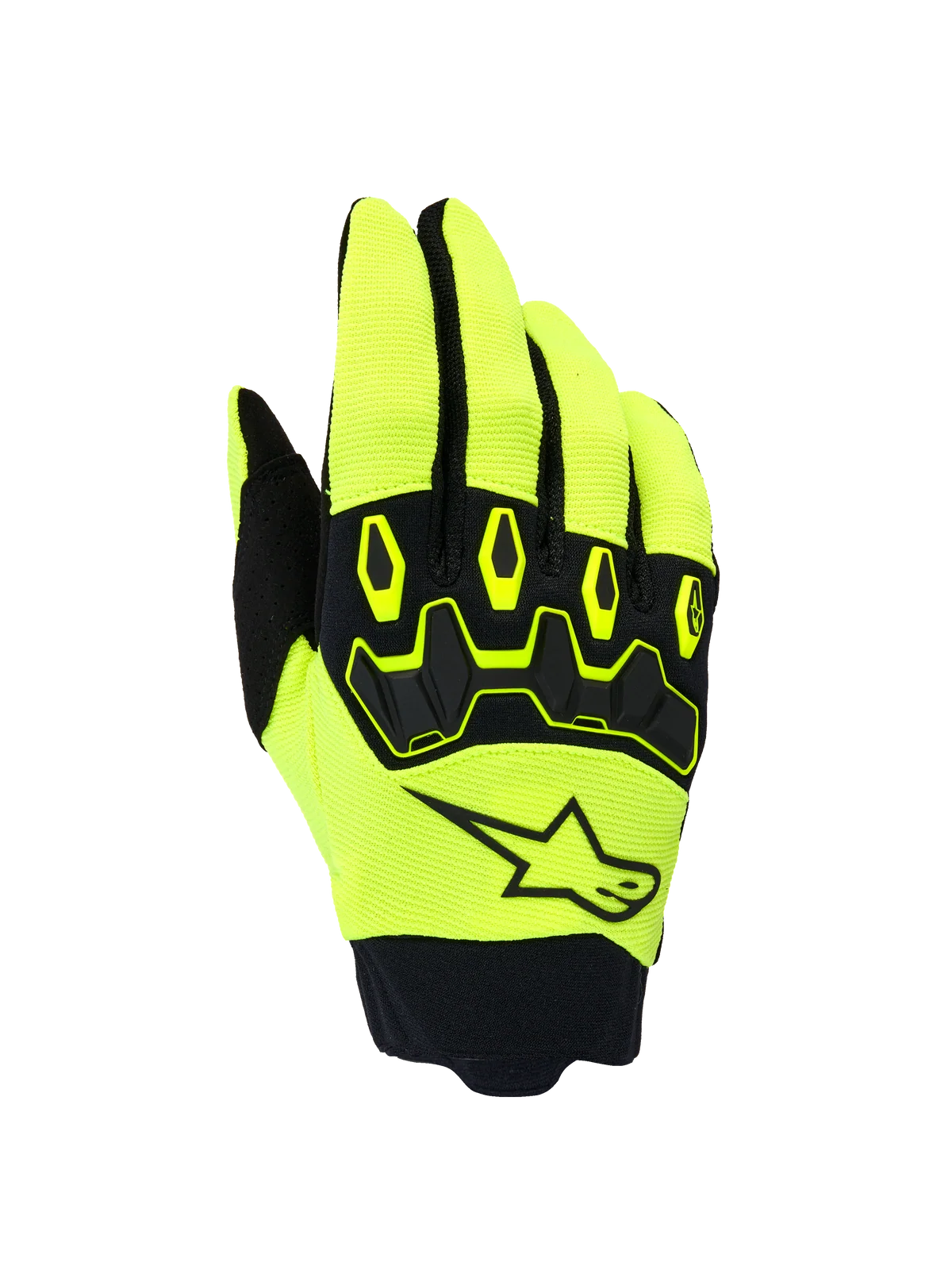 ALPINESTARS FULL BORE V2 GLOVES YELLOW FL BLK