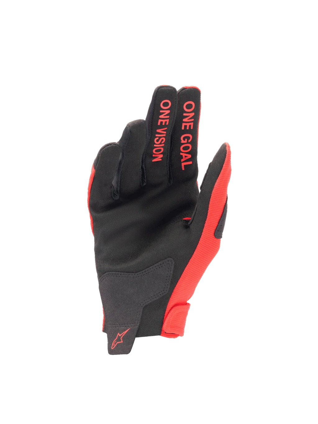 RADAR GLOVES MARS RED SILVER