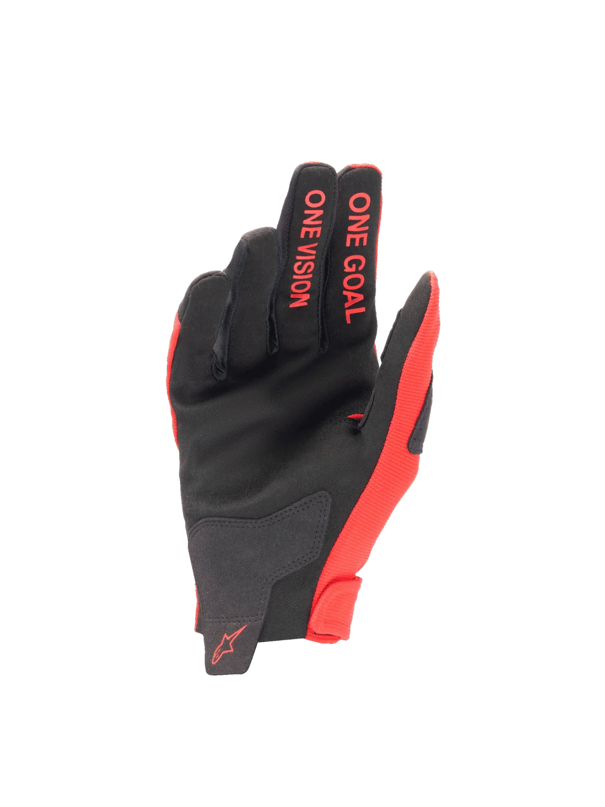 RADAR GLOVES MARS RED SILVER