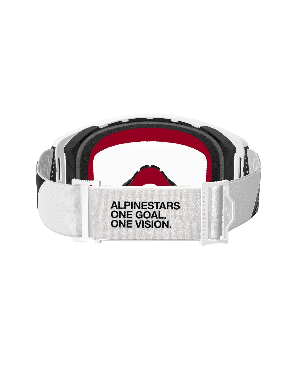 ALPINESTARS SUPERTECH CORP GOGGLE WHITE CLEAR