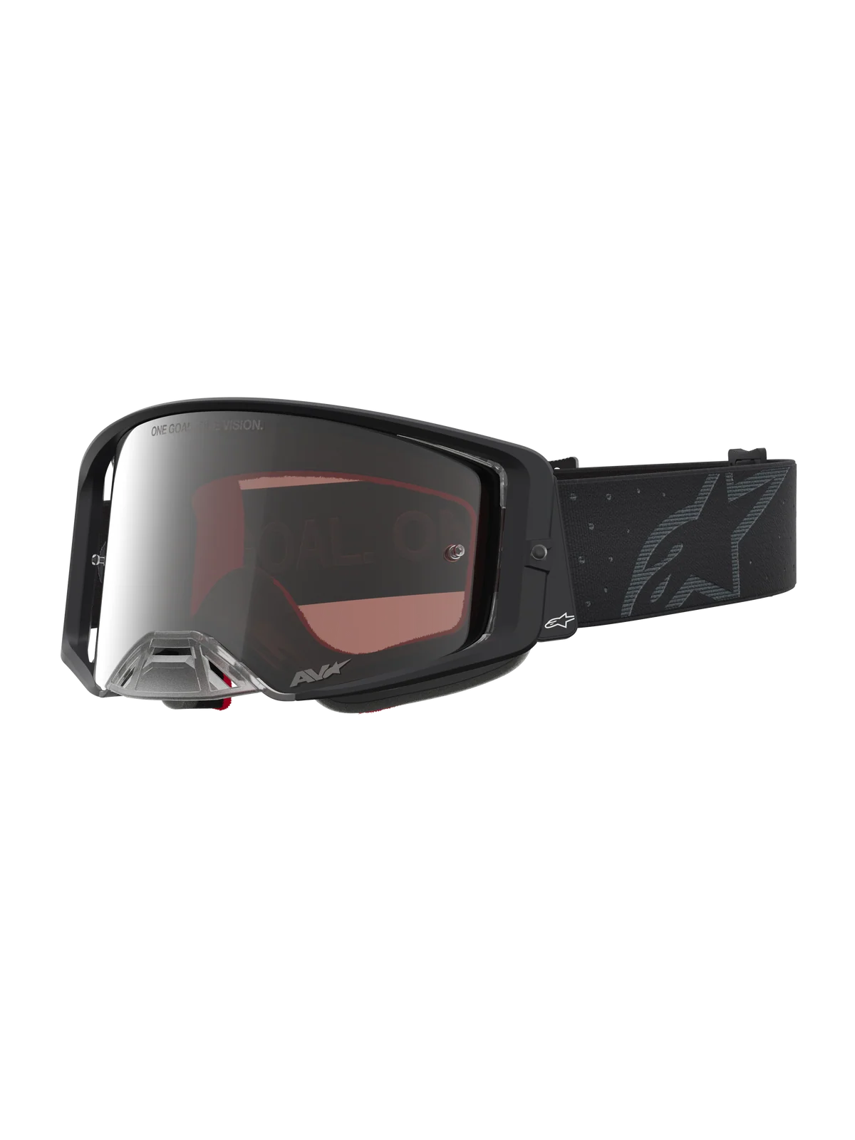 ALPINESTARS SUPERTECH CLOAK GOGGLE BLK MIRR SILVER