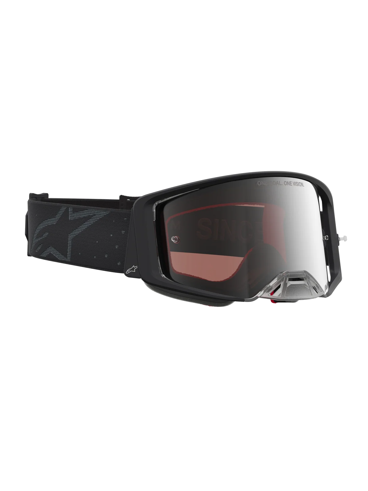 ALPINESTARS SUPERTECH CLOAK GOGGLE BLK MIRR SILVER