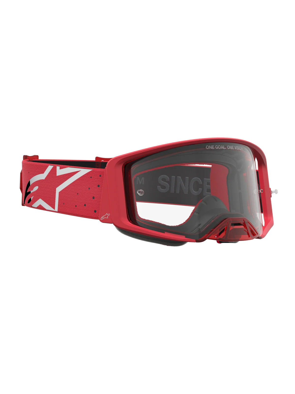 SUPERTECH VESTA GOGGLE CHROME RED CL