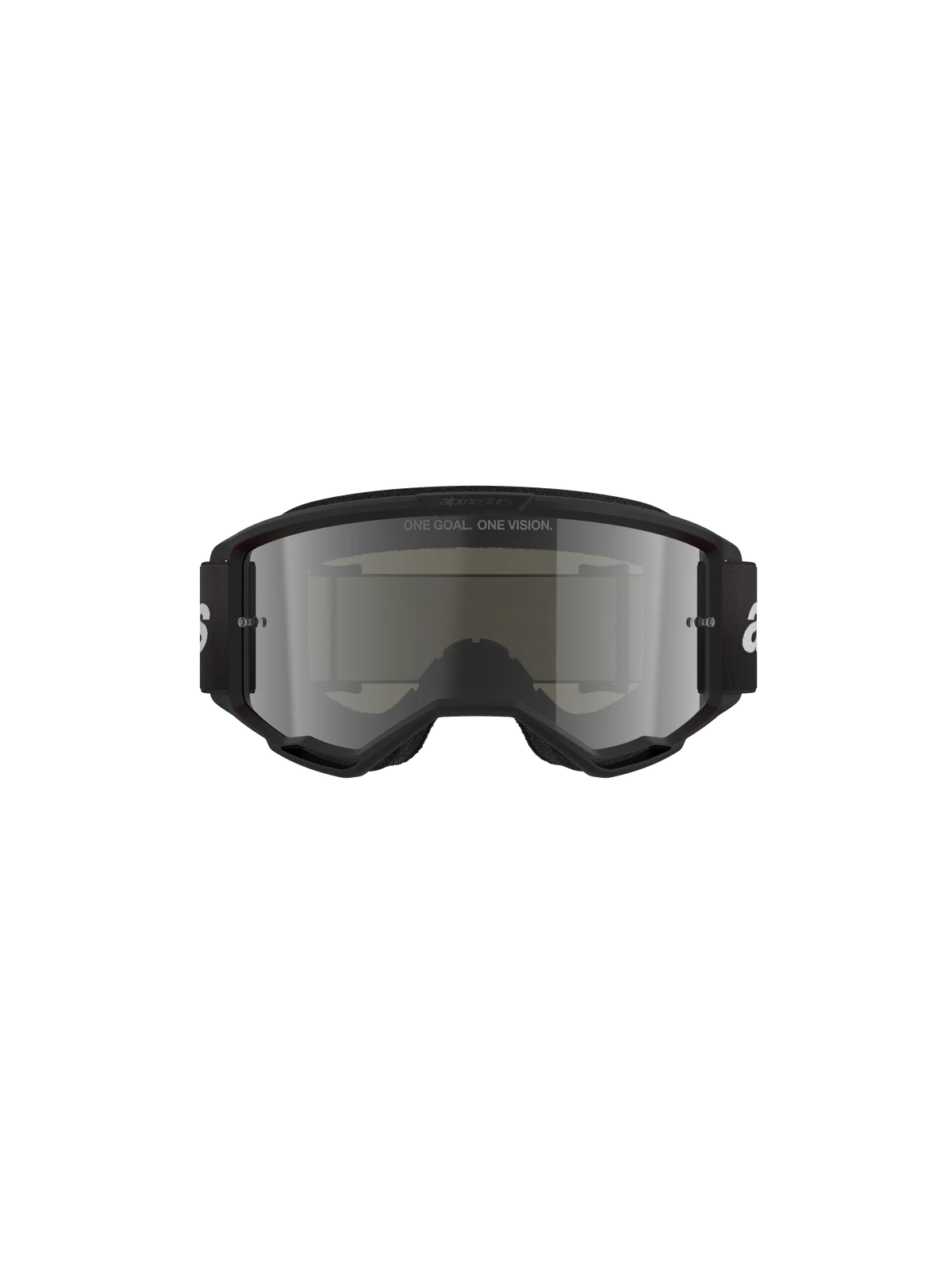 VISION 3 WORDMARK GOGGLE - BLK MIRR SILVER