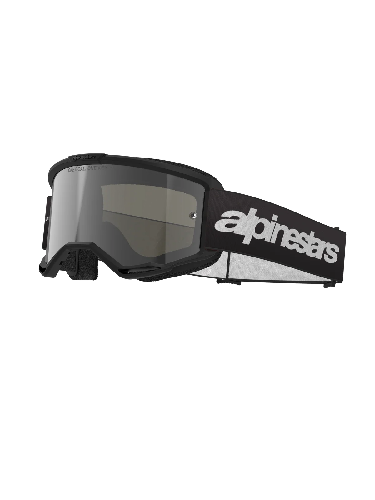 VISION 3 WORDMARK GOGGLE - BLK MIRR SILVER