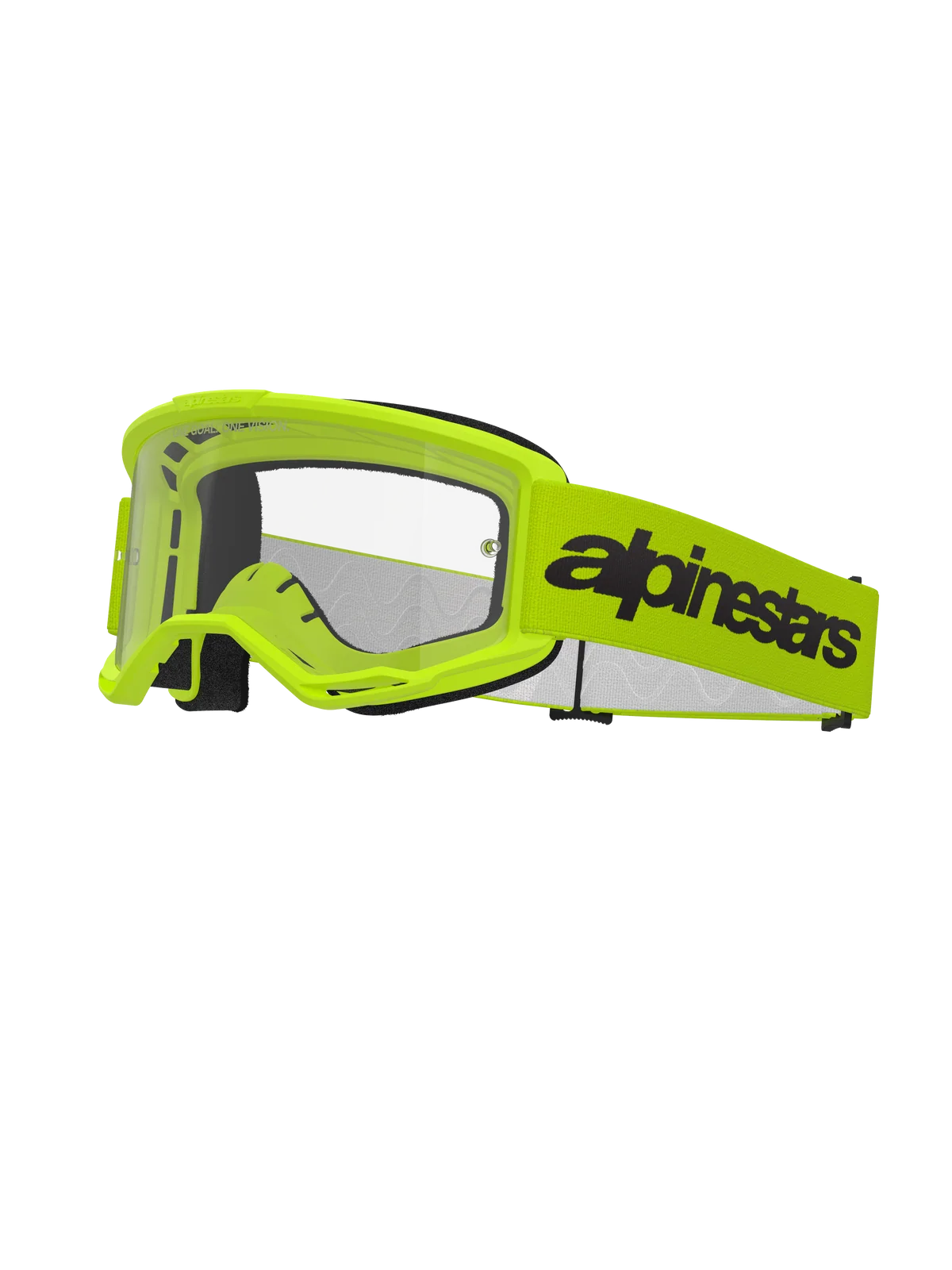VISION 3 WORDMARK GOGGLE - YLW FL CLEAR