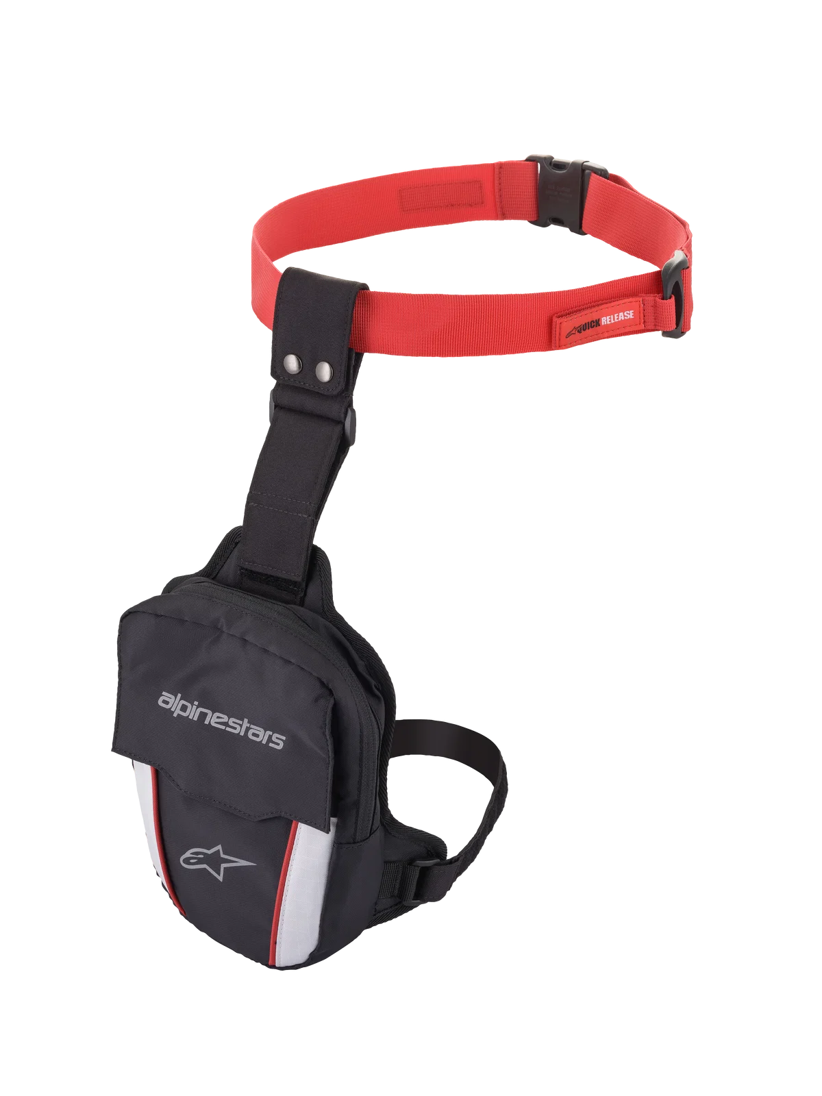 ACCESS THIGH BAG BLACK-RED