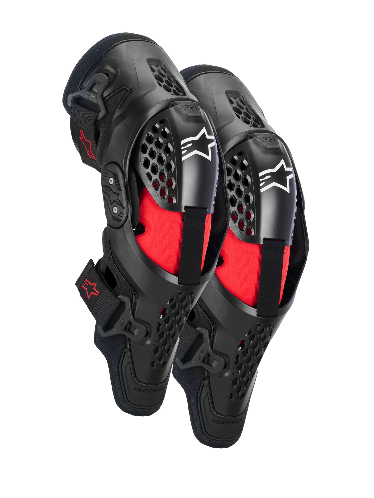 ALPINESTARS SX-1 PLASMA KNEE PROTECTOR BLK RED COOL GR
