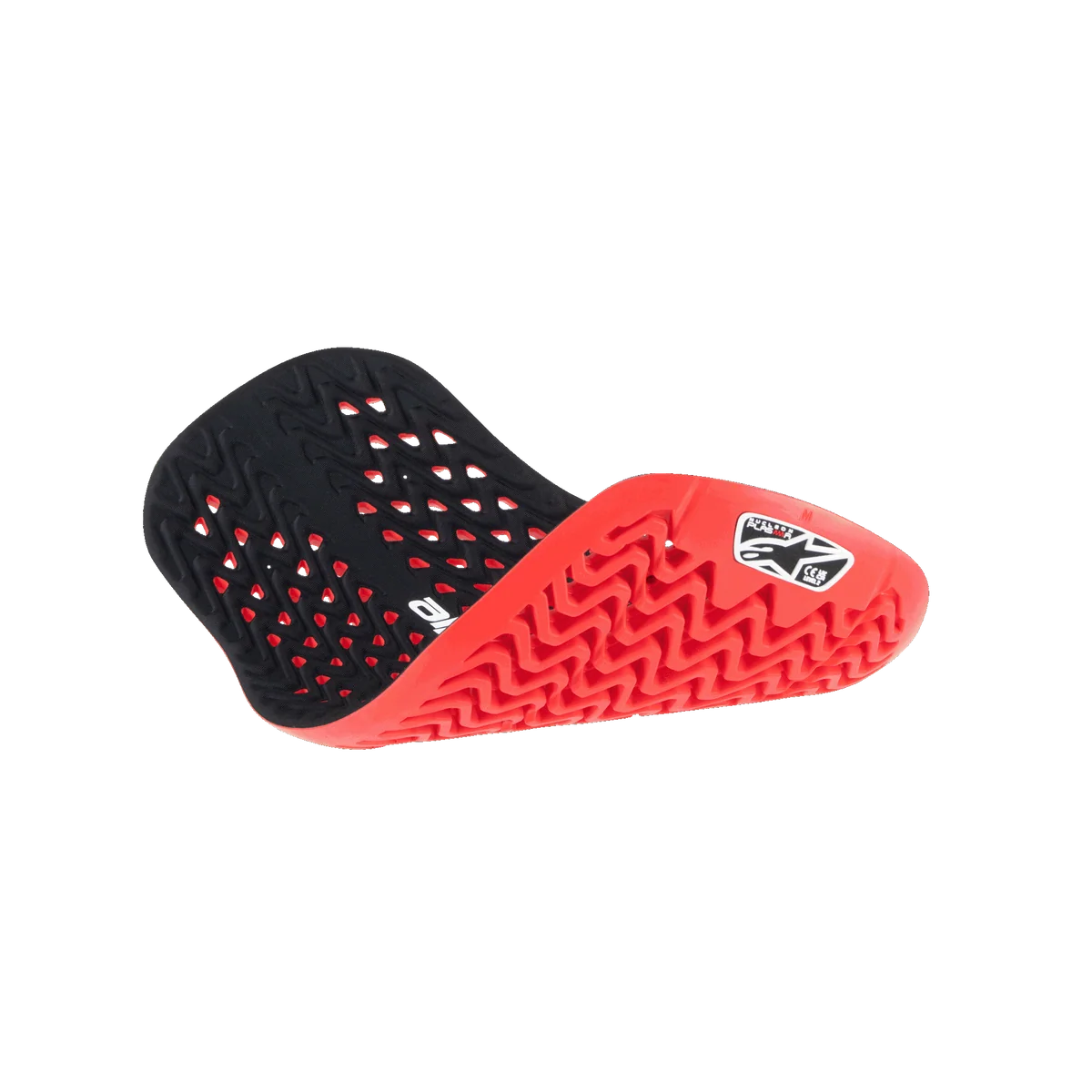 NUCLEON PLASMA BACK PROTECTOR INSERT - RED BLACK