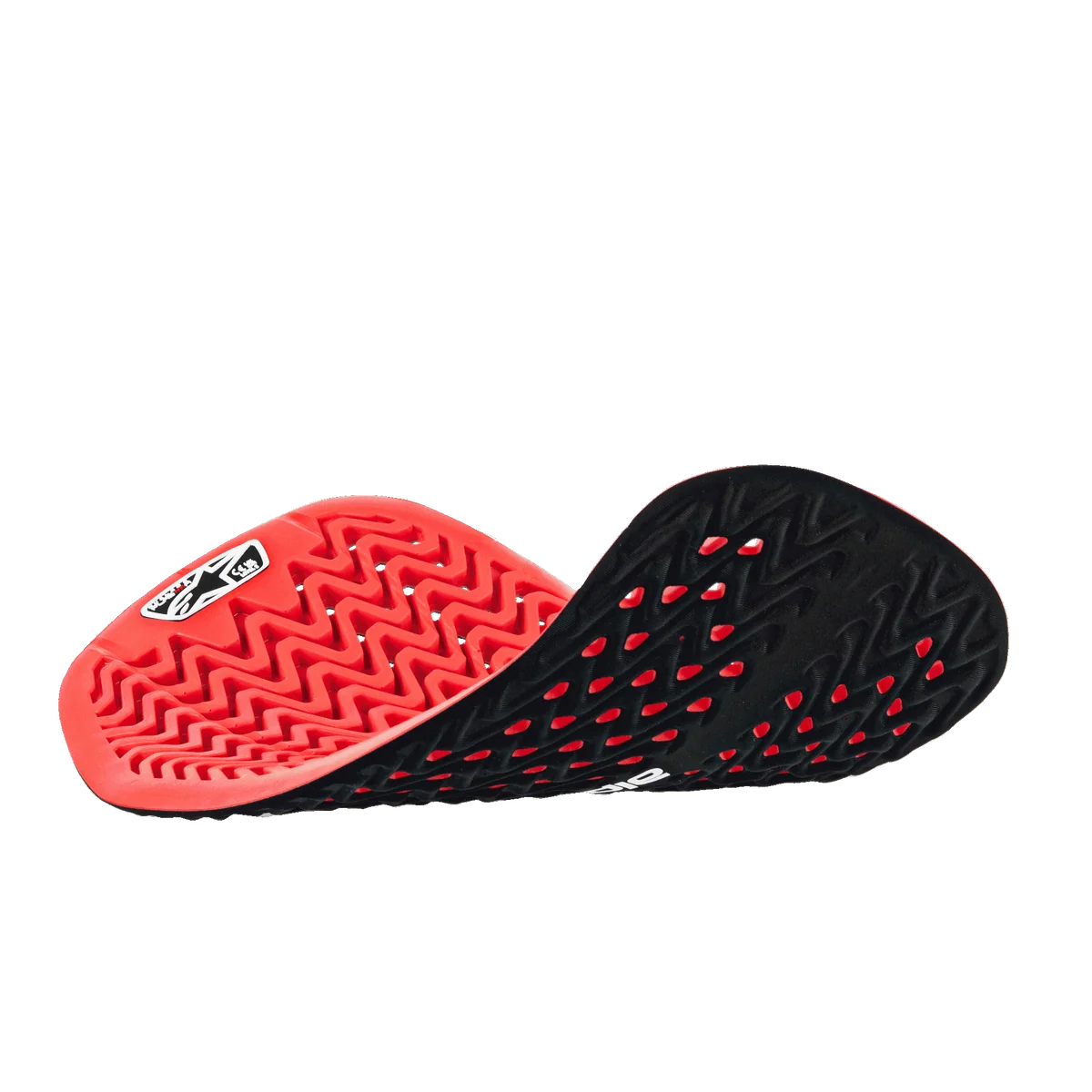 NUCLEON PLASMA BACK PROTECTOR INSERT - RED BLACK