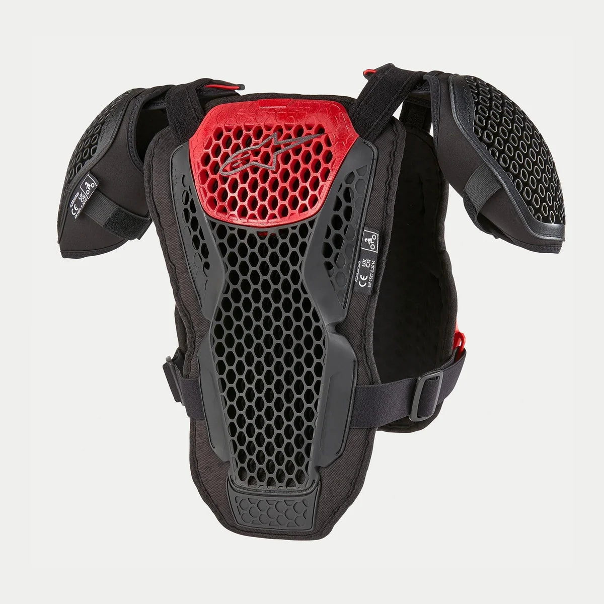 BIONIC ACTION YOUTH CHEST PROTECTOR BLACK RED