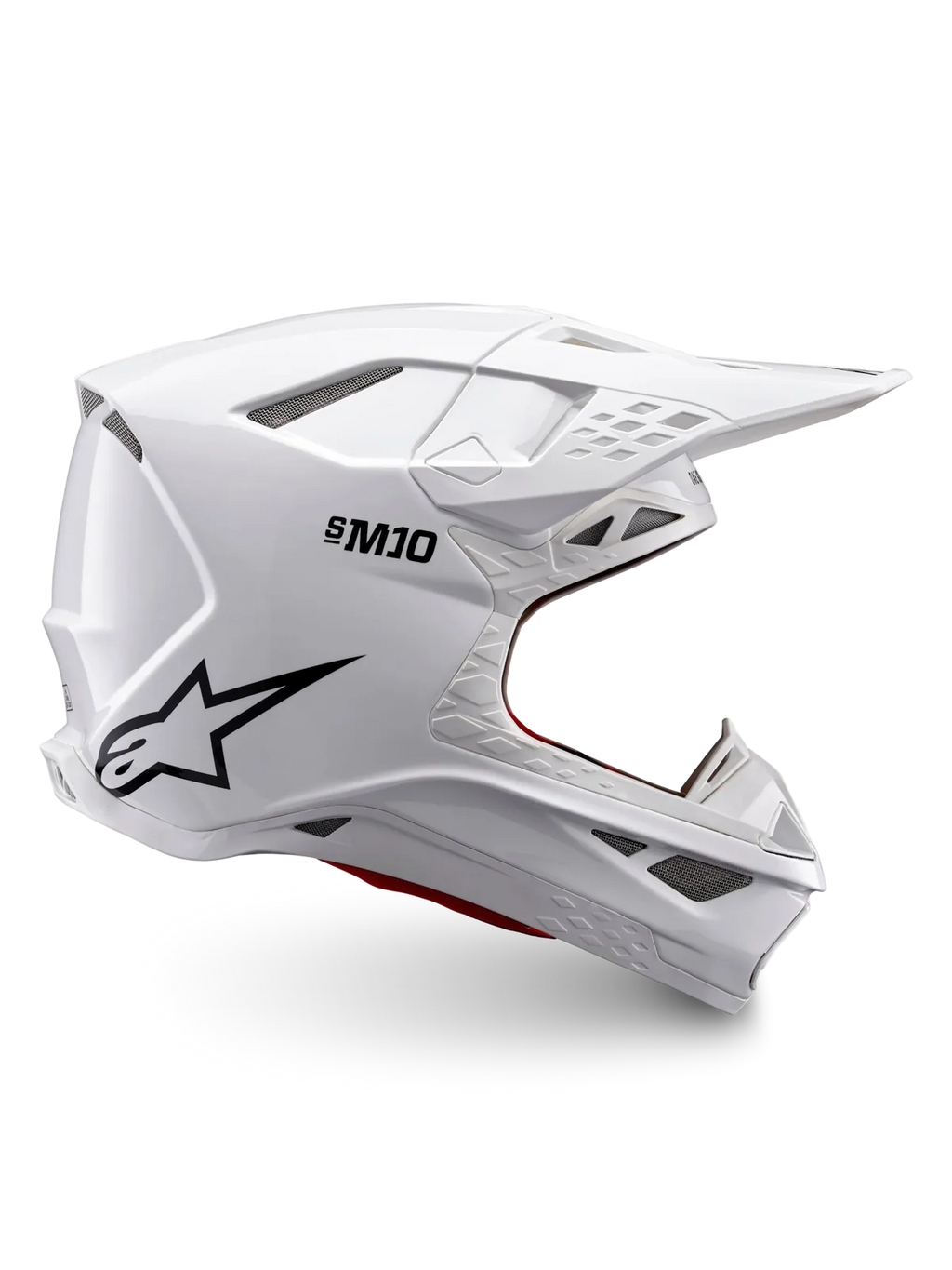 SUPERTECH S-M10 SOLID HELMET ECE 22.06 - WHITE GLOSSY