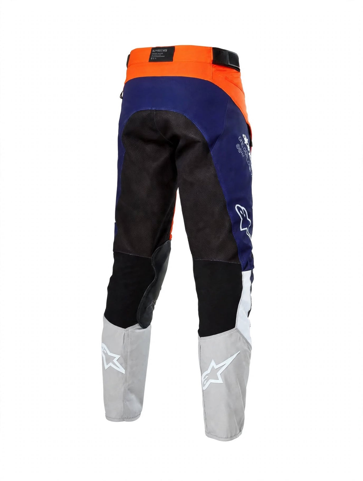 PRO-DURA PANTS NAVY HOT ORANGE WHITE