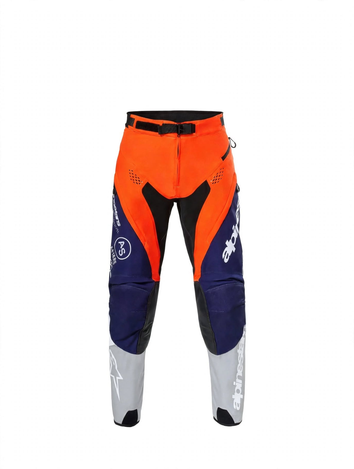 PRO-DURA PANTS NAVY HOT ORANGE WHITE