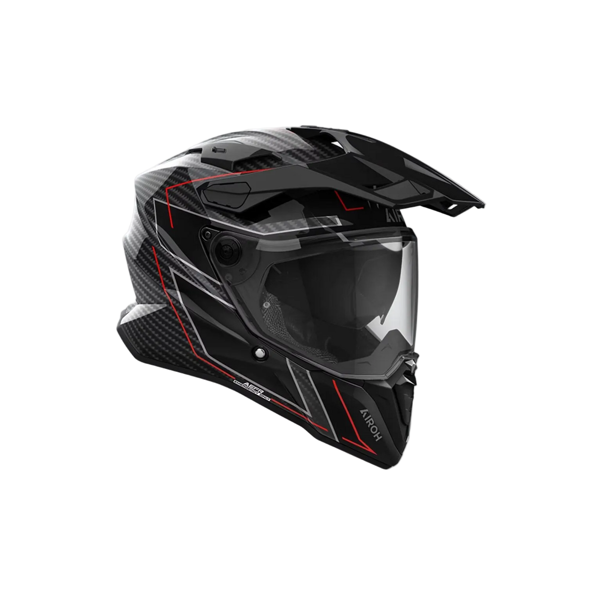 AIROH COMMANDER 2 CARBON STYLISH GLOSS