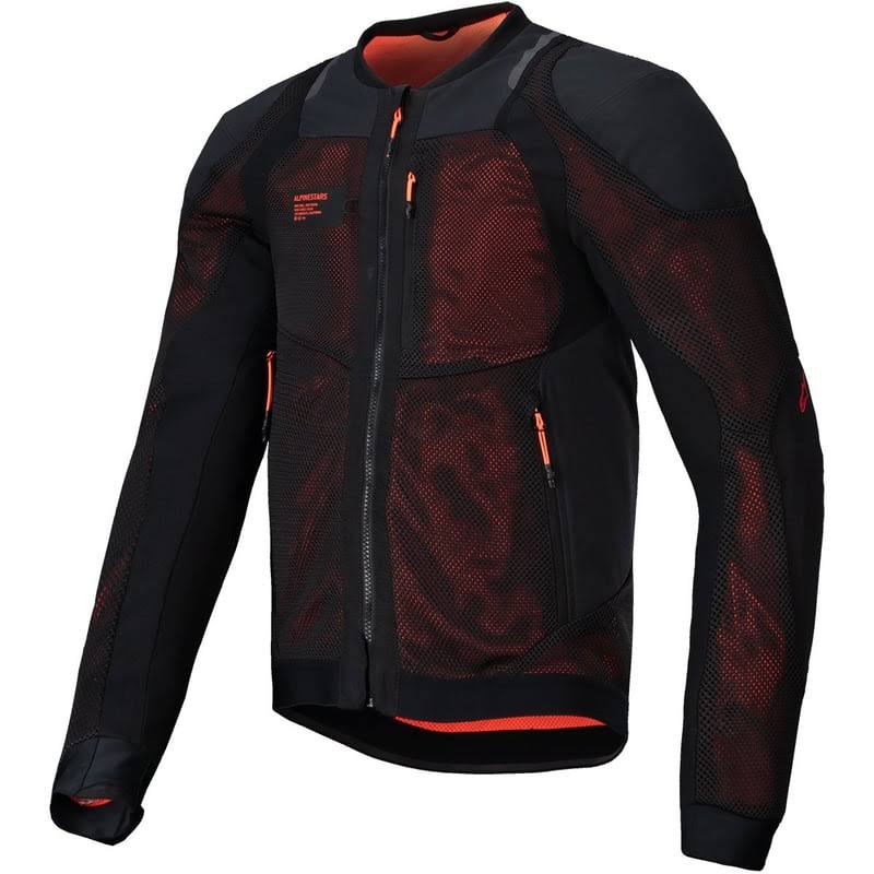 TROOP-AIR PRO JACKET BLK RED FLUO